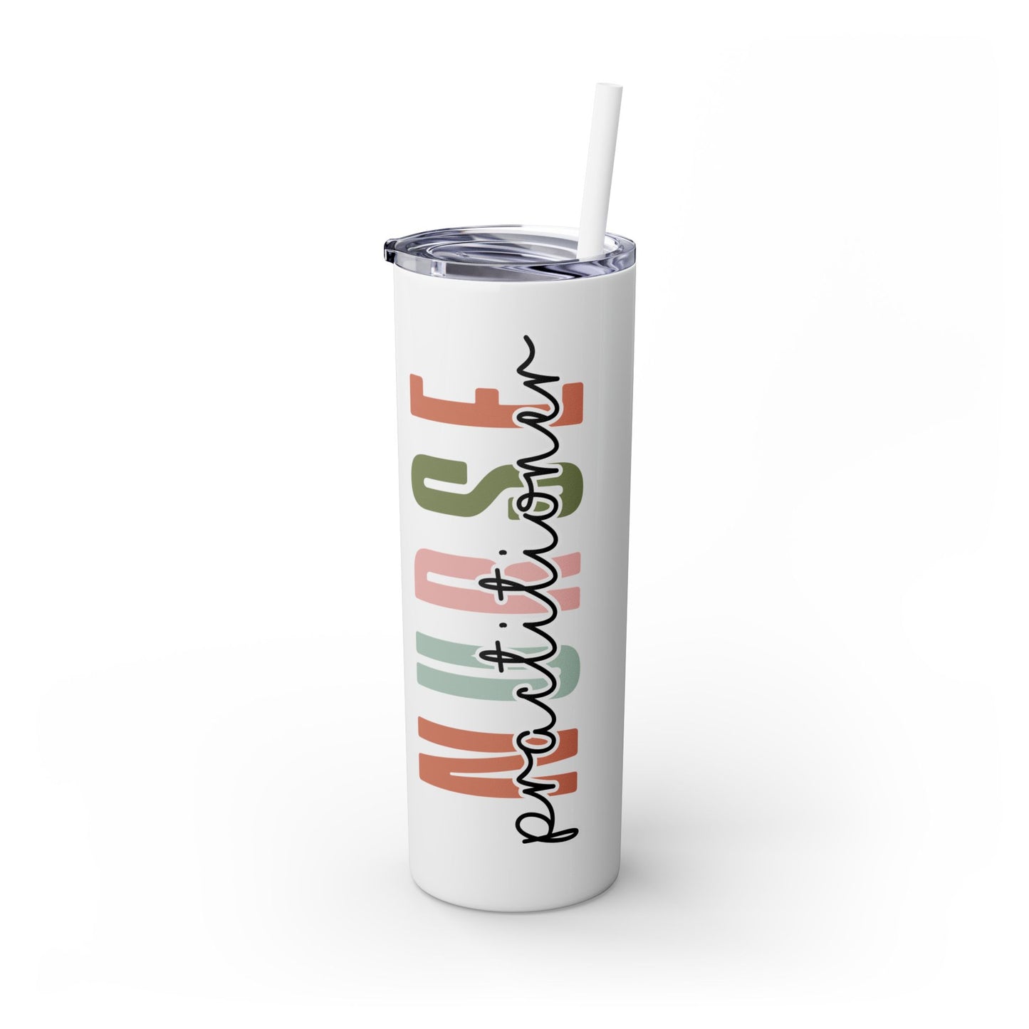 Custom Nurse Practitioner Personalized Drink Tumbler