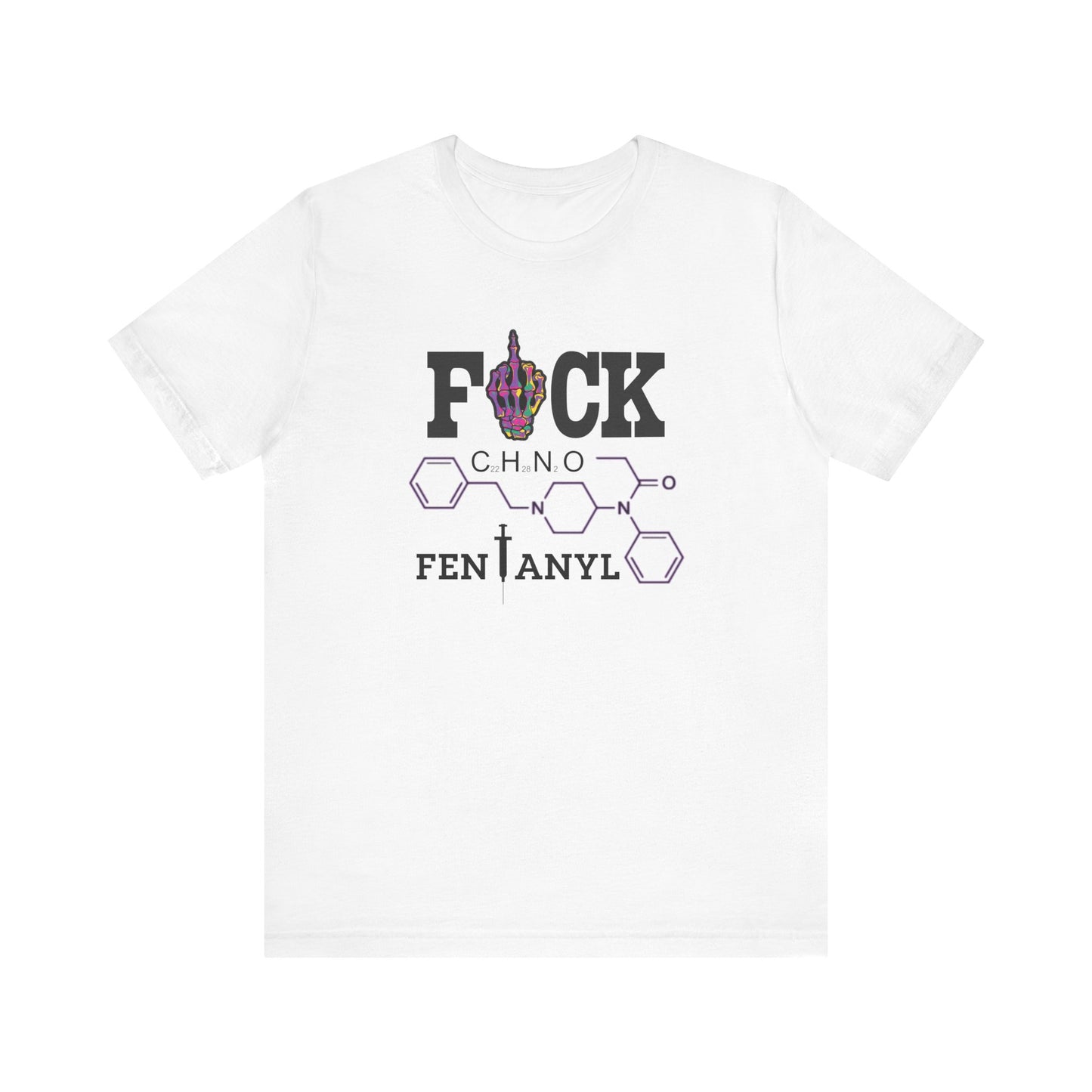 F*ck Fentanyl Chemical Makeup Recovery Shirt