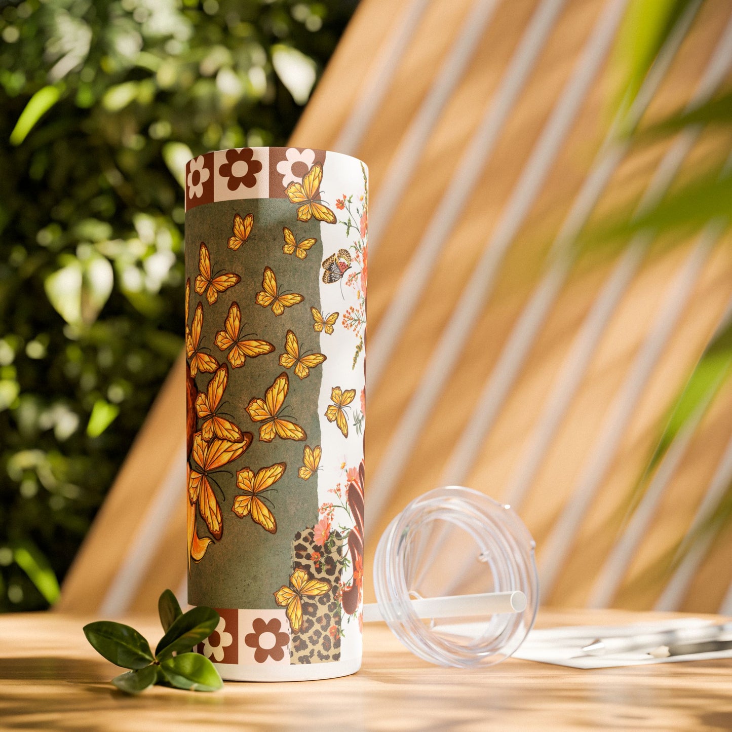 Mama Sunflower & Butterflies Tumbler, 20 oz