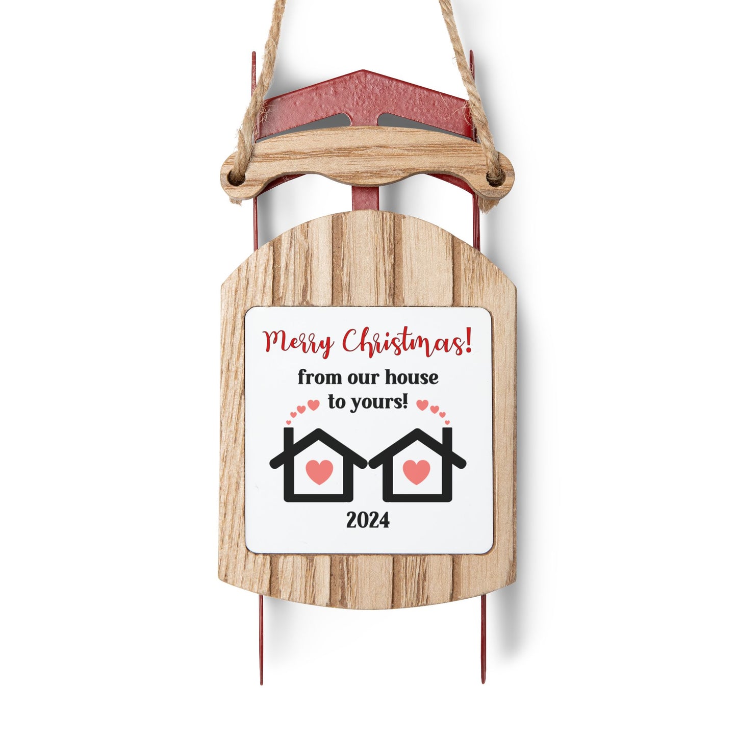 Neighbor Christmas Ornament Gift