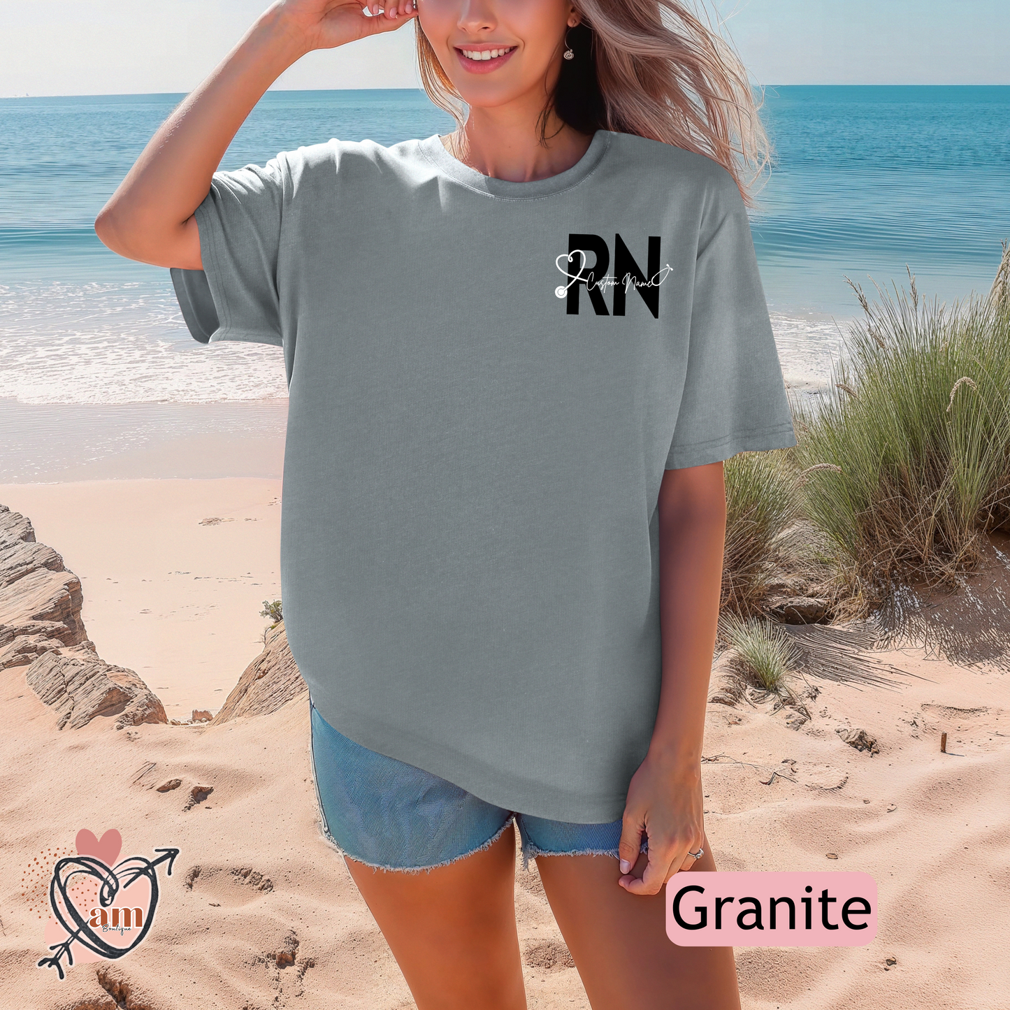 Custom Personalized Nurse RN Shirt