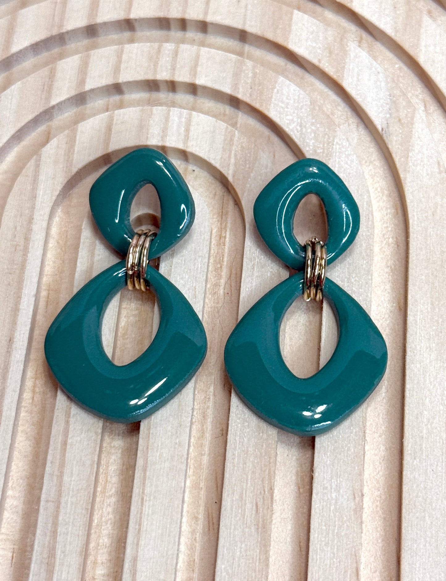Handmade Simple Yet Fun Organic Shaped Dangles