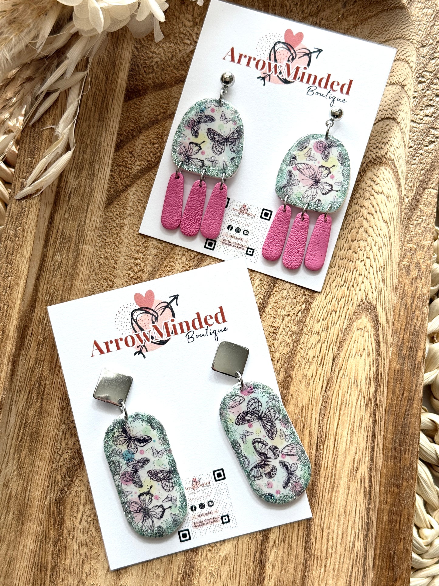 Handmade Butterfly Bliss Earrings