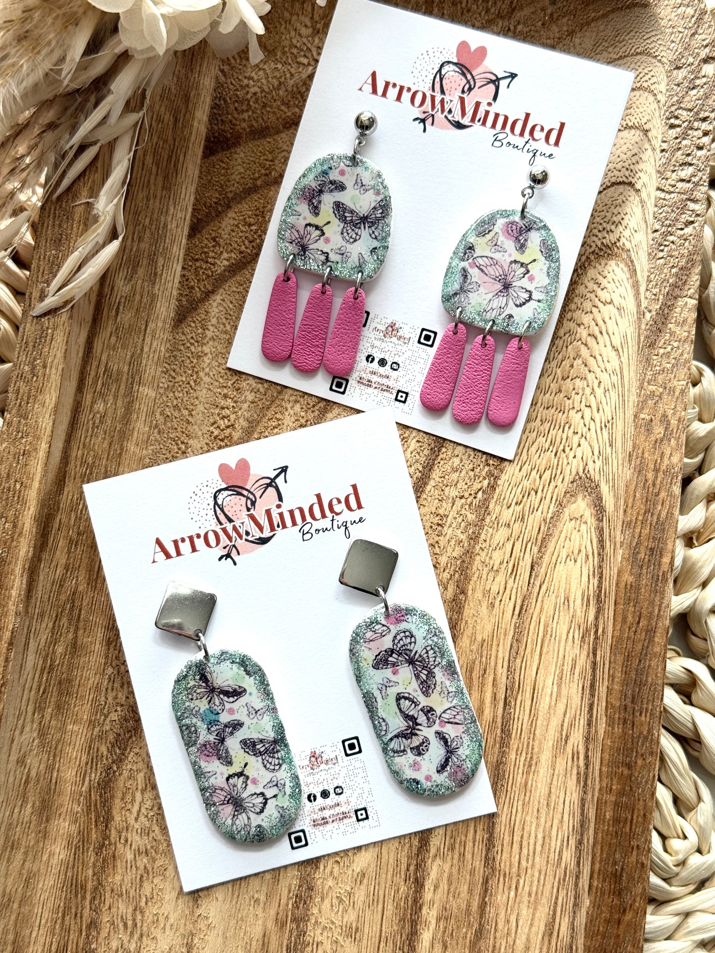 Handmade Butterfly Bliss Earrings