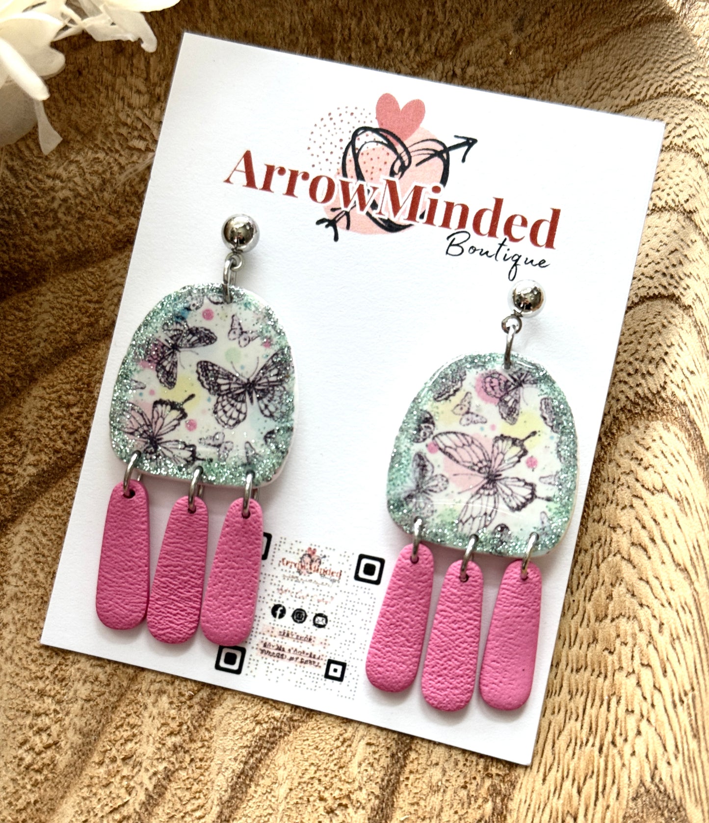 Handmade Butterfly Bliss Earrings