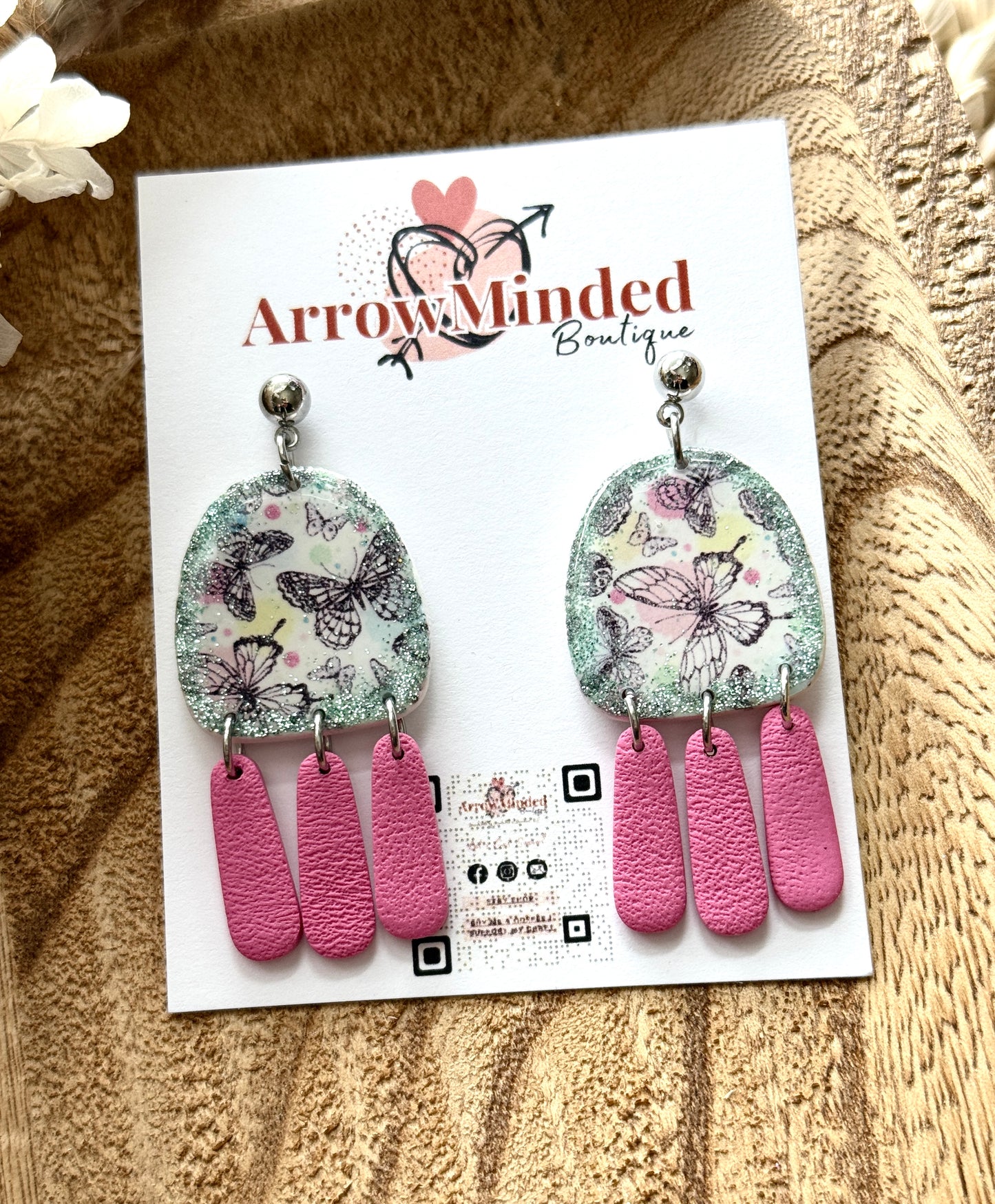 Handmade Butterfly Bliss Earrings