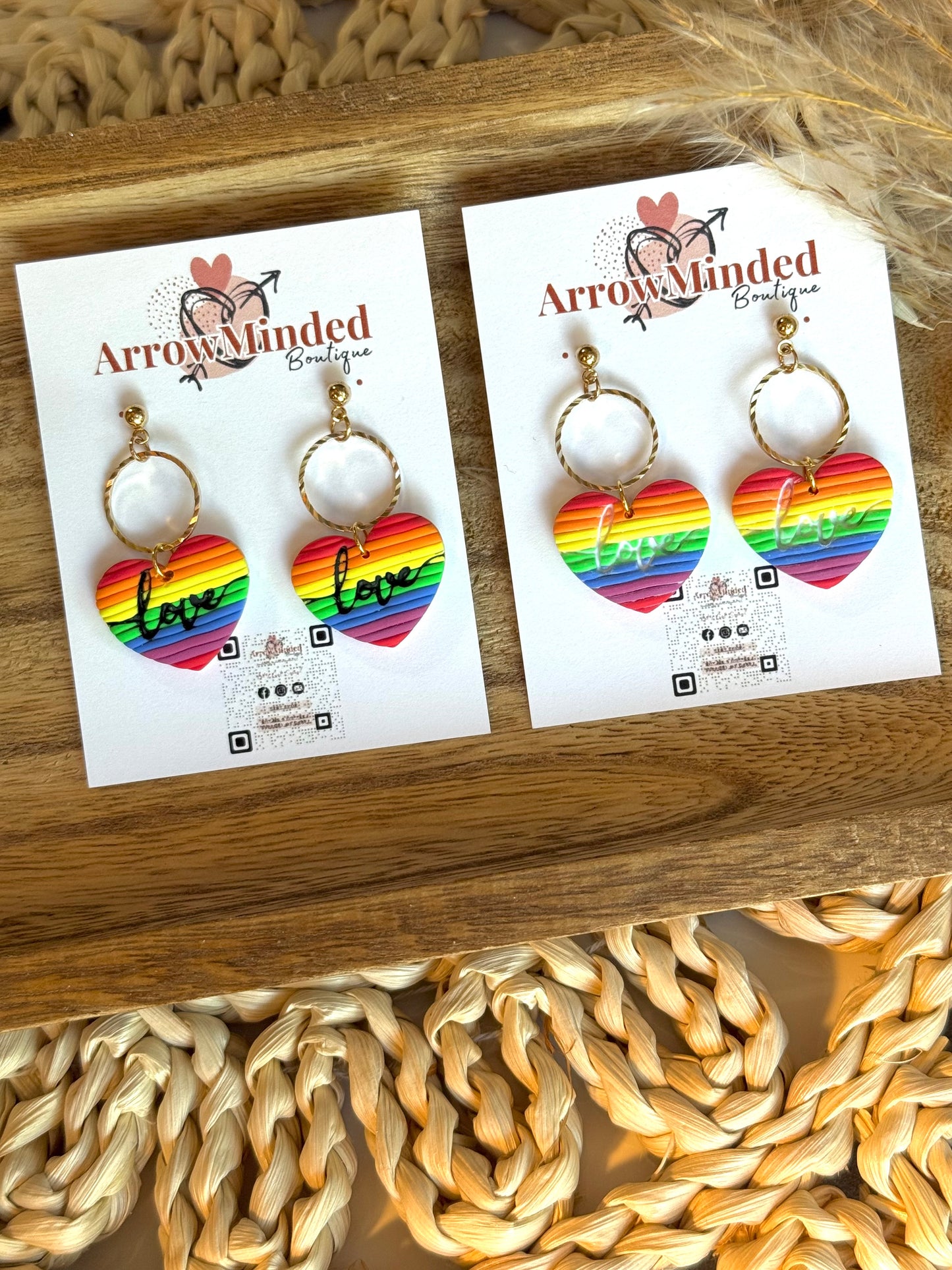 Handmade Love Out Loud Earrings