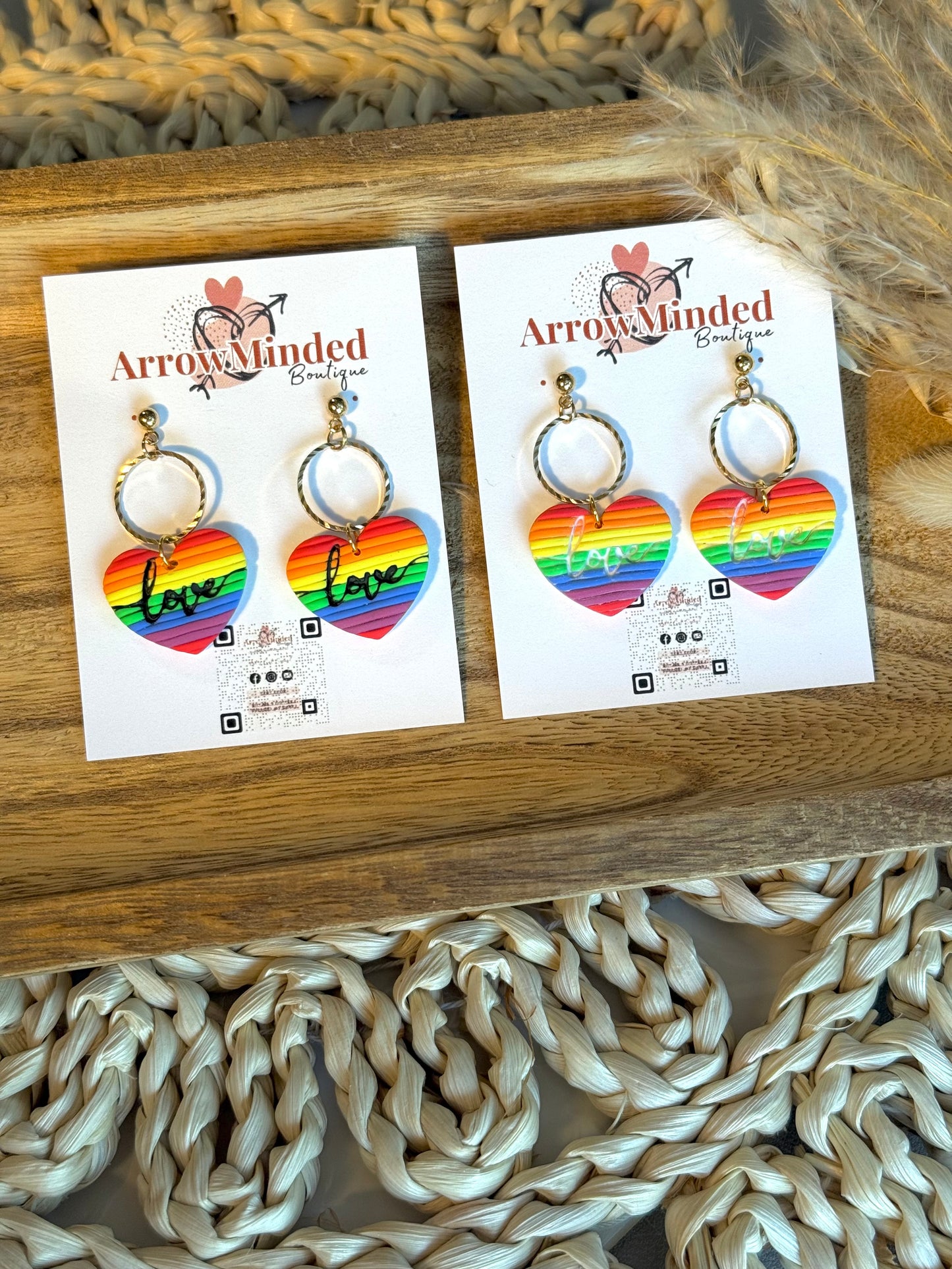 Handmade Love Out Loud Earrings