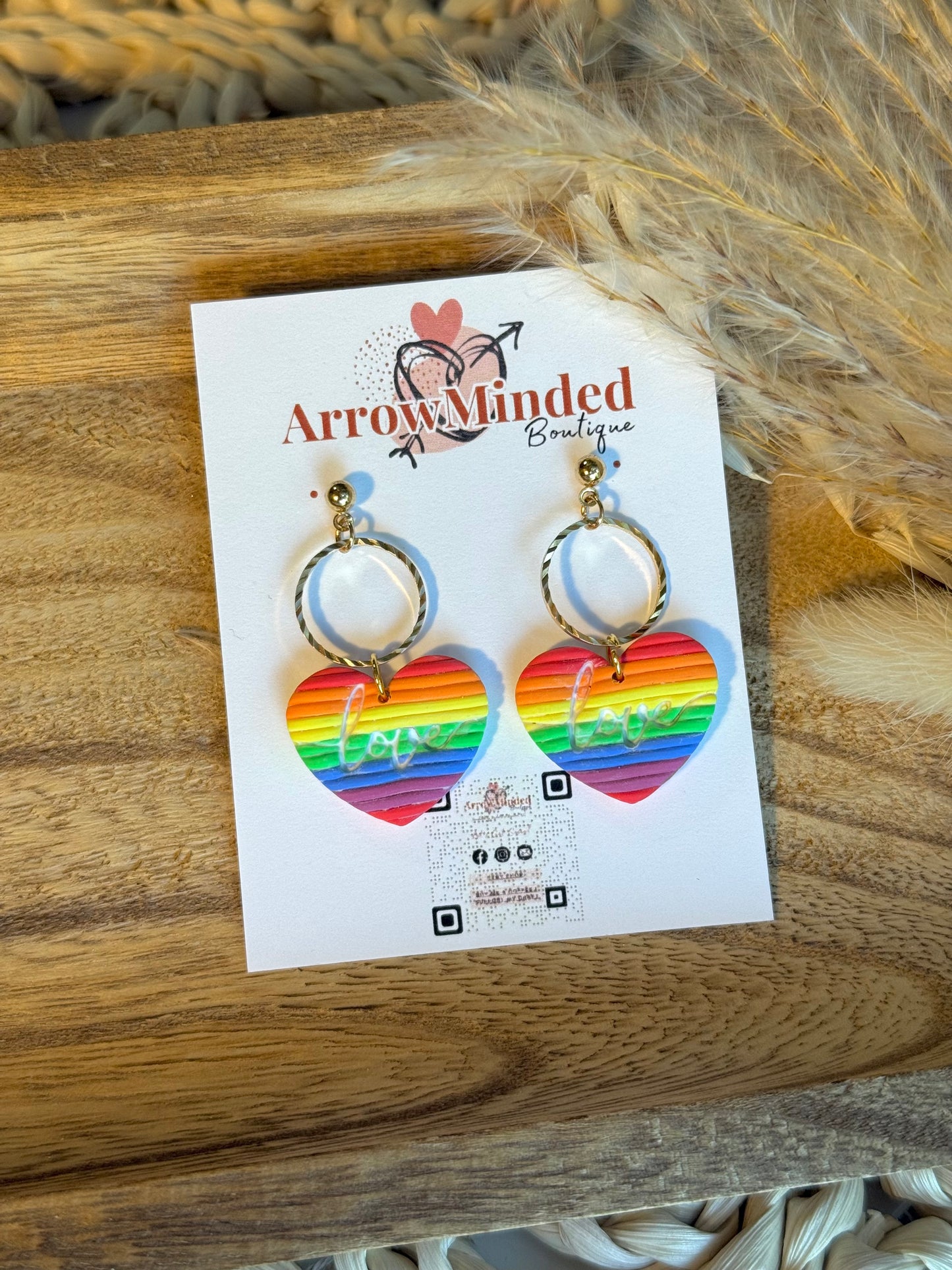 Handmade Love Out Loud Earrings