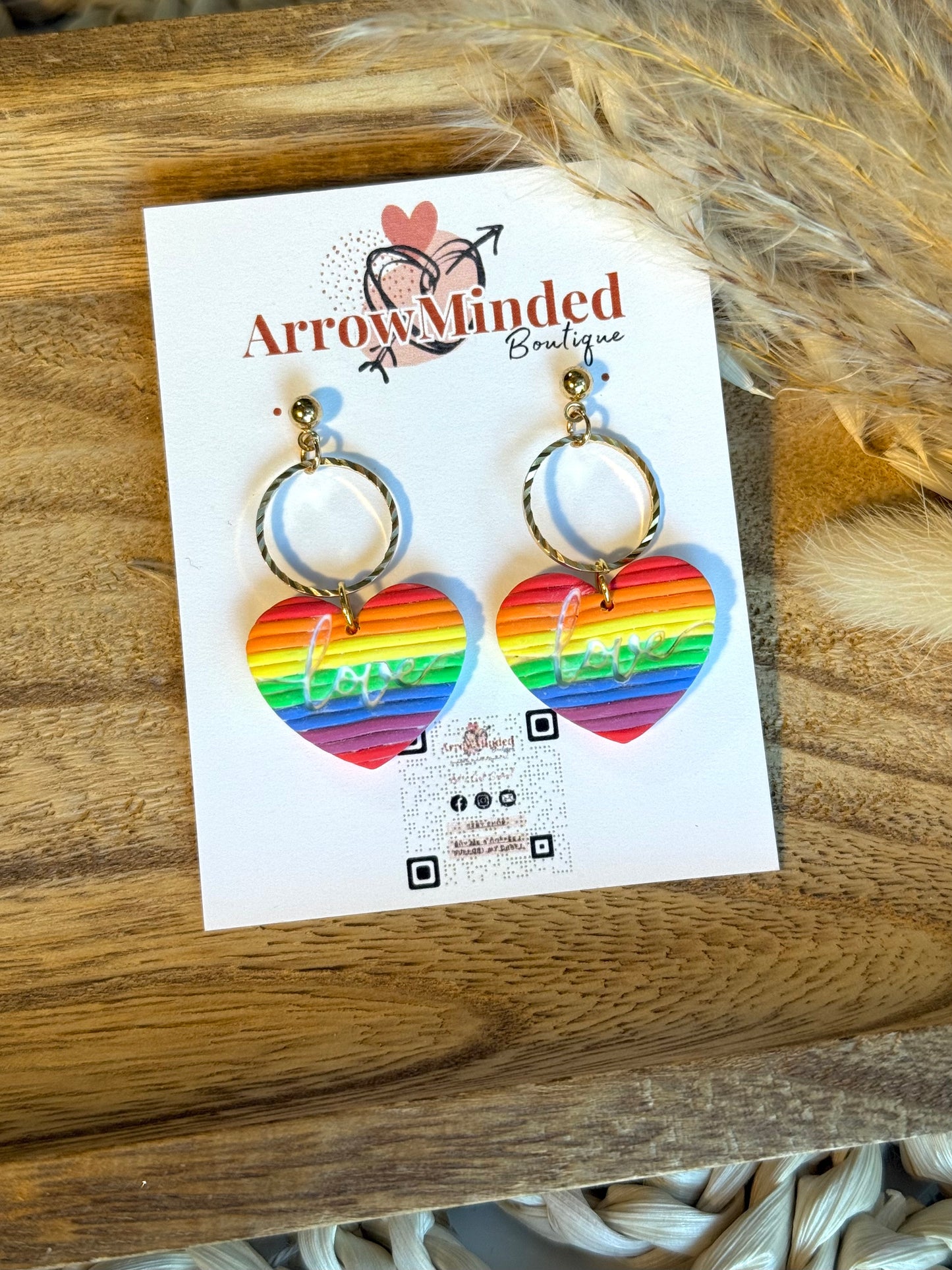 Handmade Love Out Loud Earrings