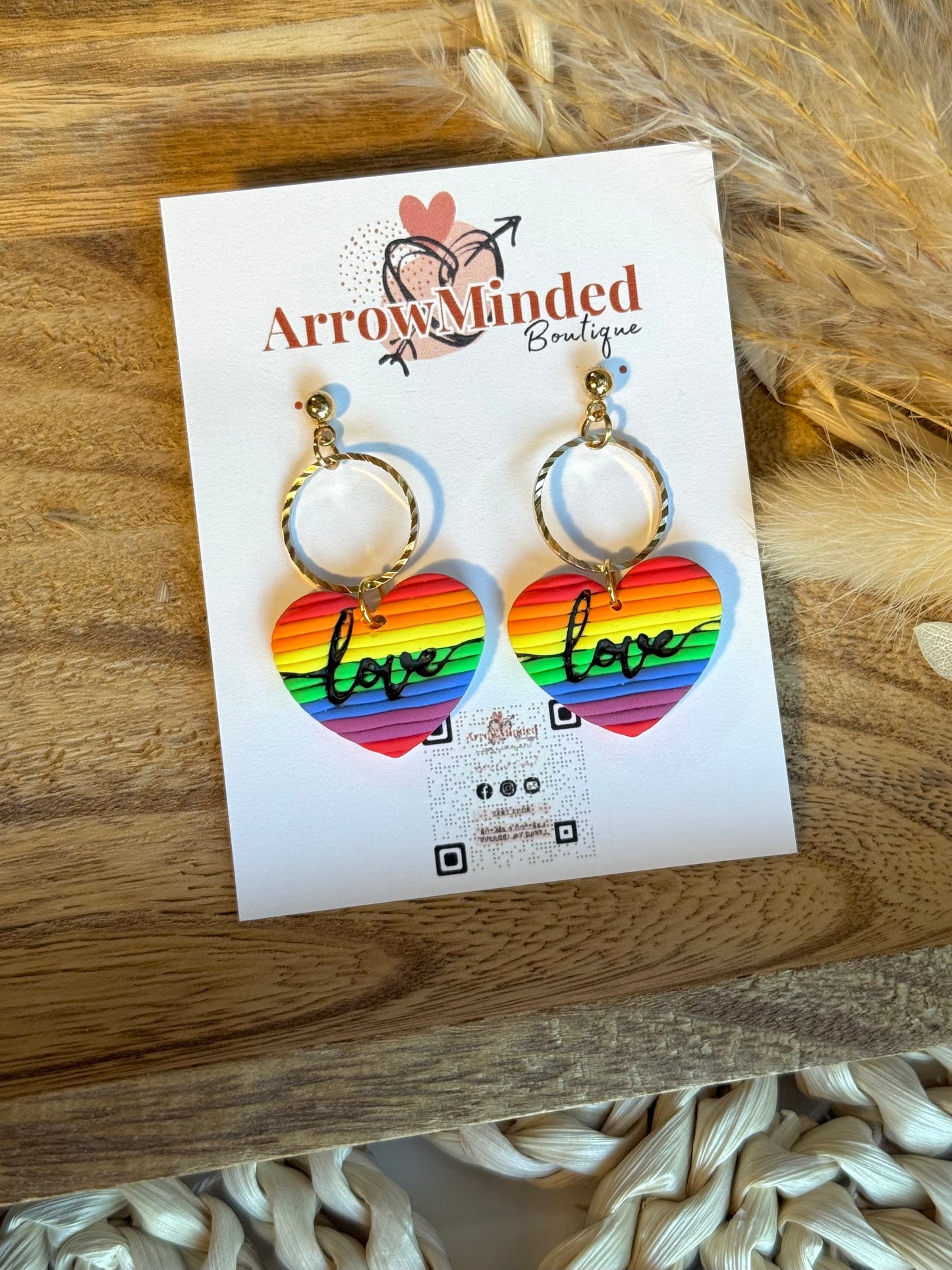 Handmade Love Out Loud Earrings