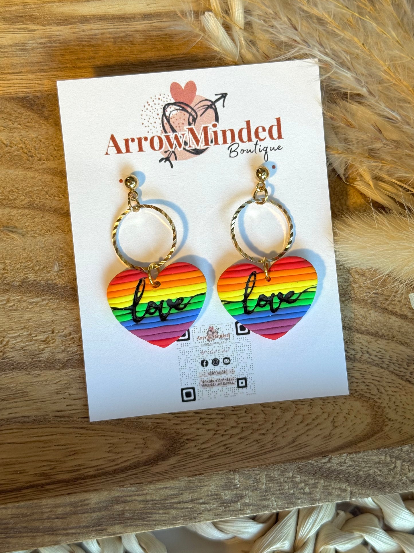 Handmade Love Out Loud Earrings