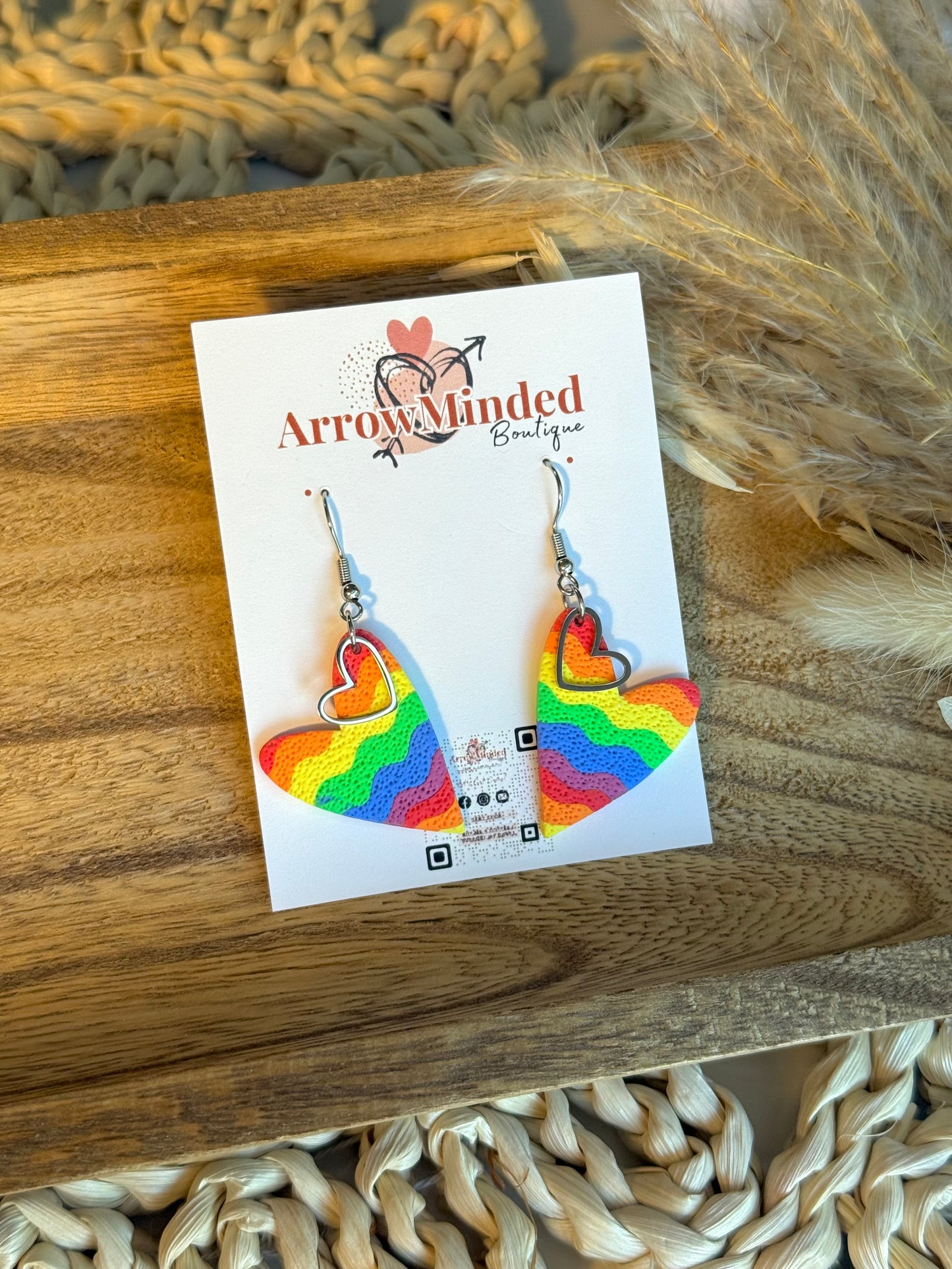 Handmade Love Wins Earrings