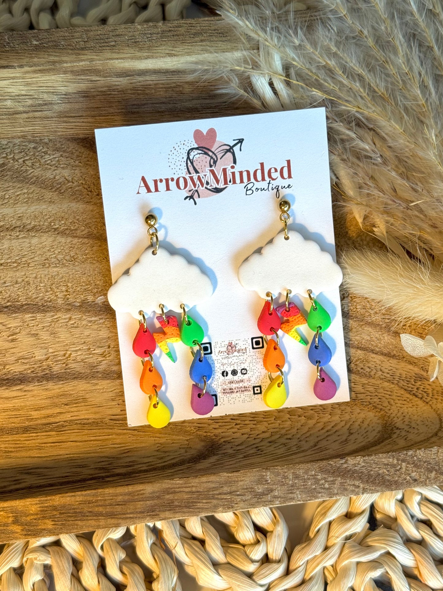 Handmade Proud Cloud Earrings