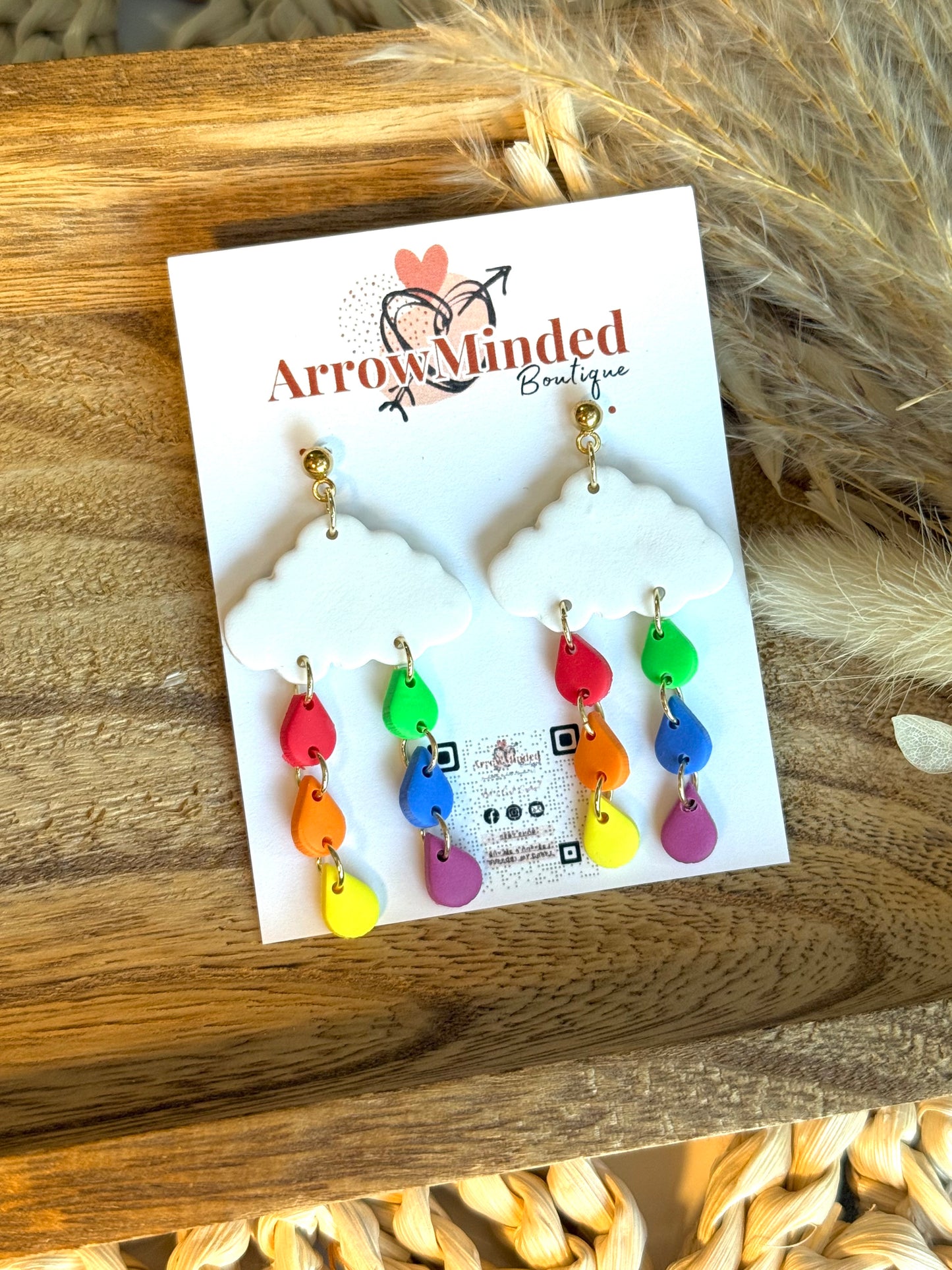 Handmade Proud Cloud Earrings