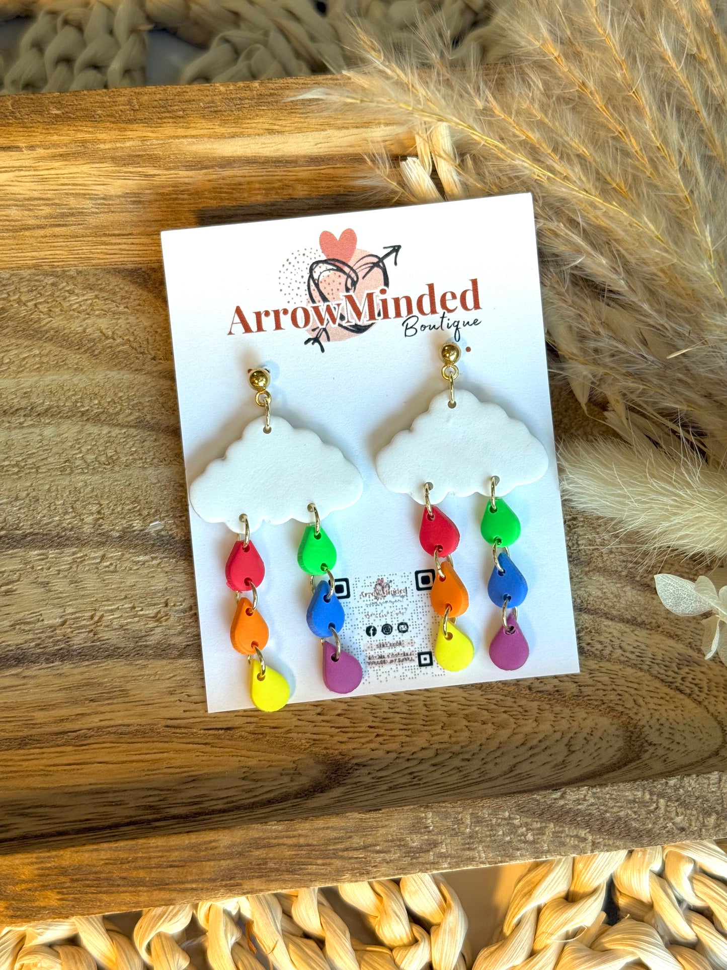 Handmade Proud Cloud Earrings