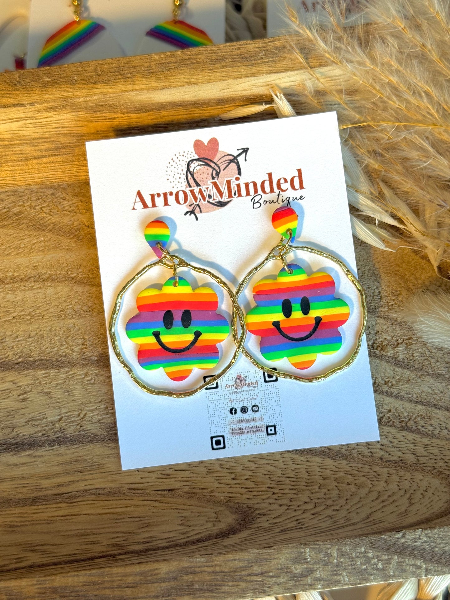 Handmade Flower Power Earrings