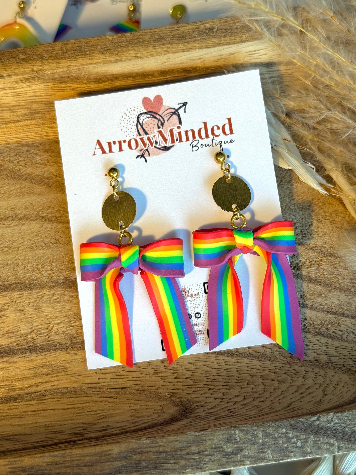 Handmade Rain-Bows of Love Earrings