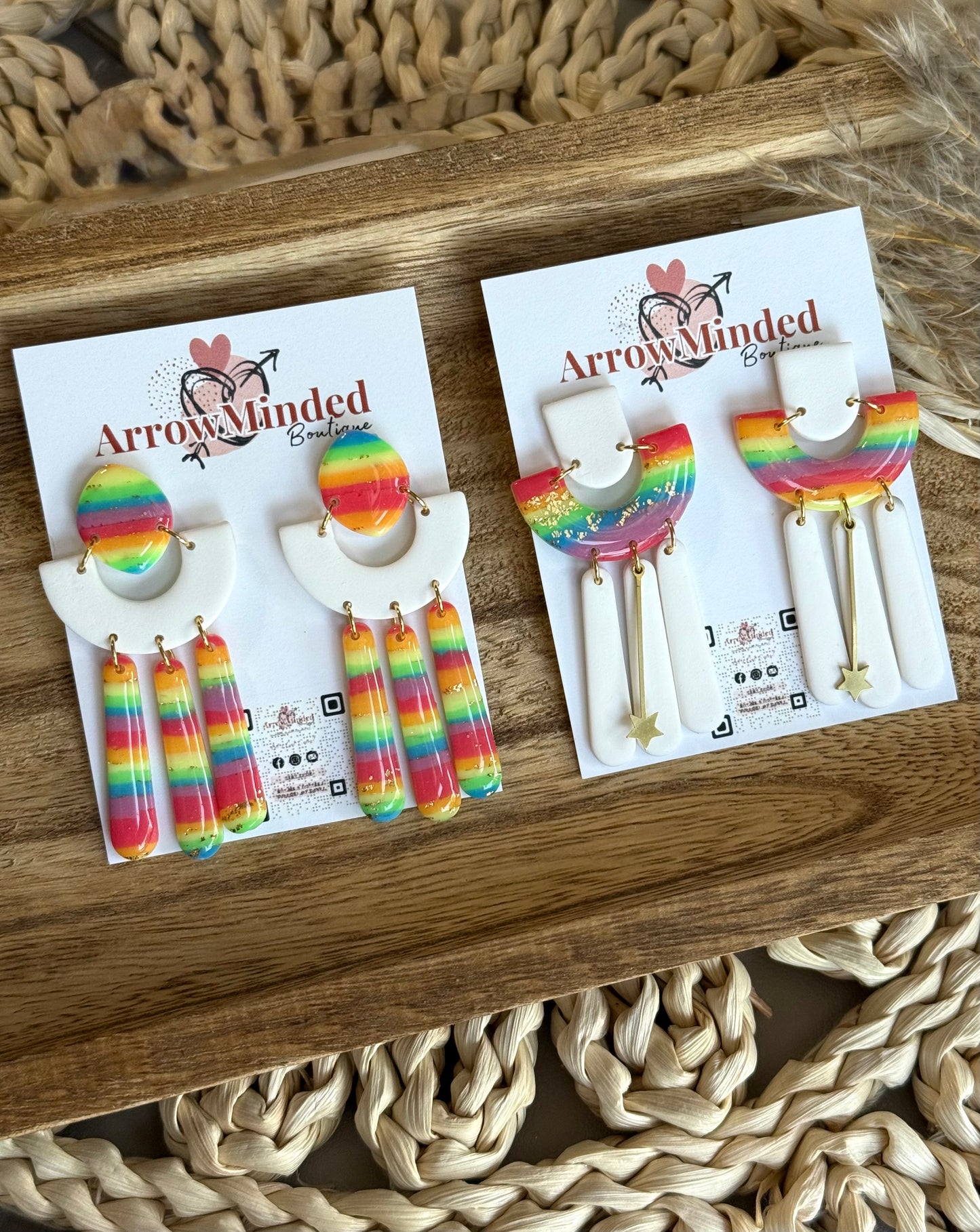 Handmade Wild & Proud Dangle Earrings