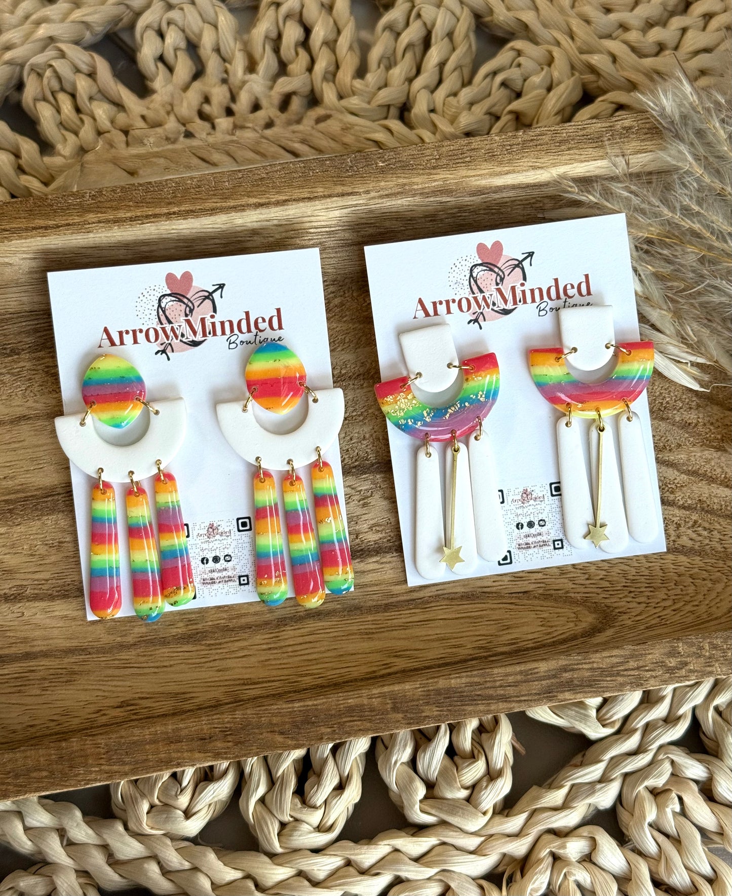 Handmade Wild & Proud Dangle Earrings