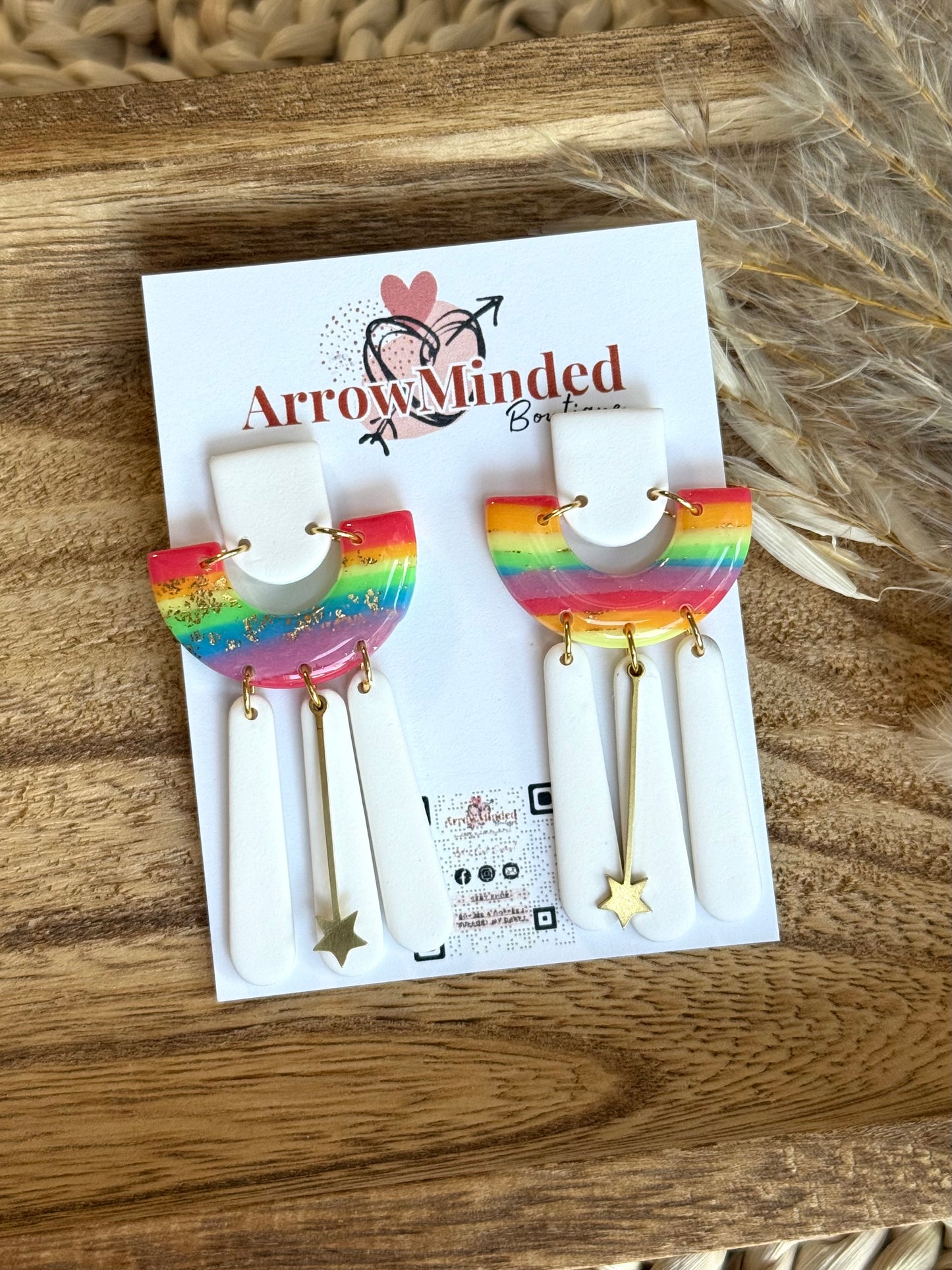 Handmade Wild & Proud Dangle Earrings