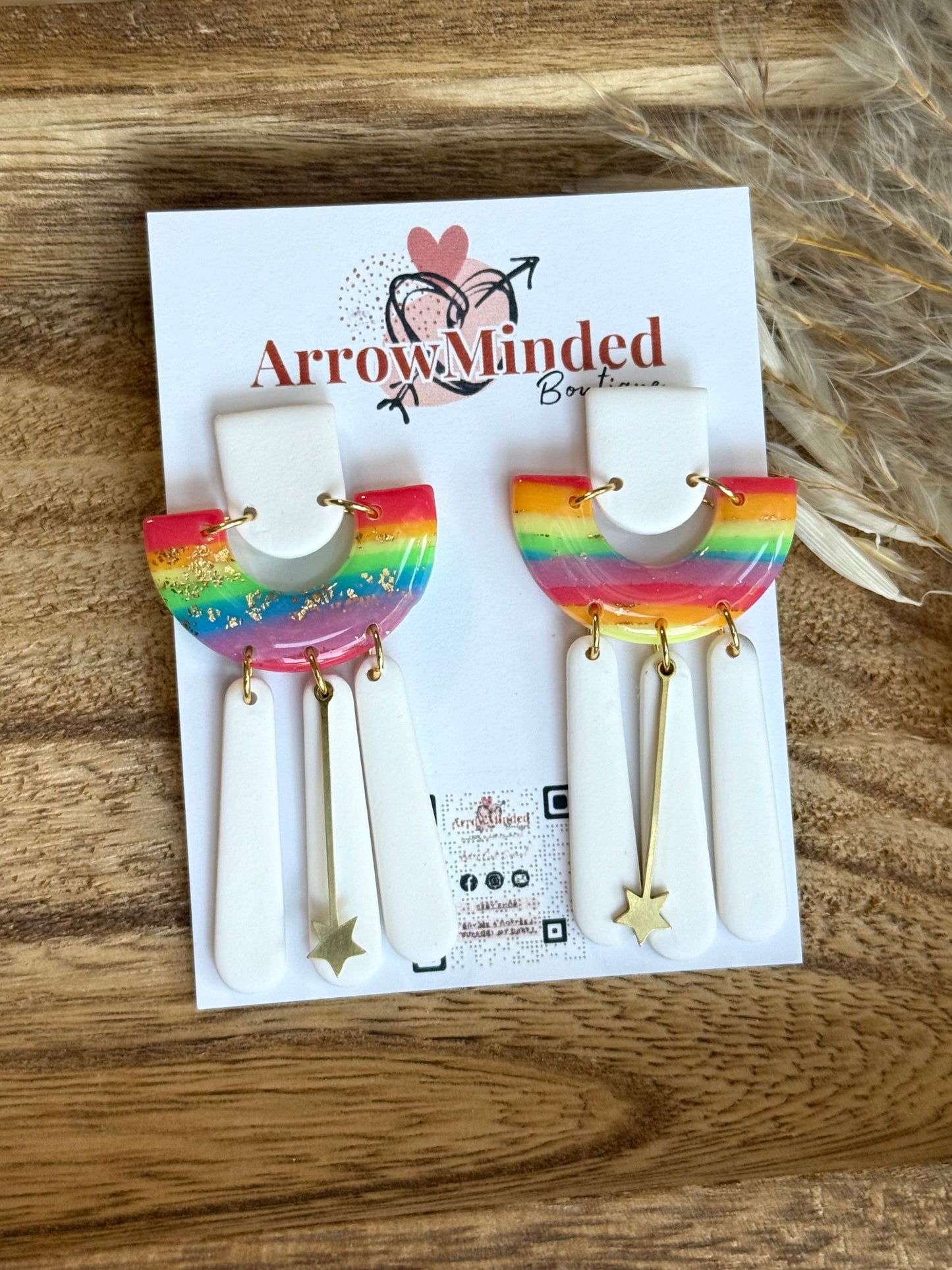 Handmade Wild & Proud Dangle Earrings