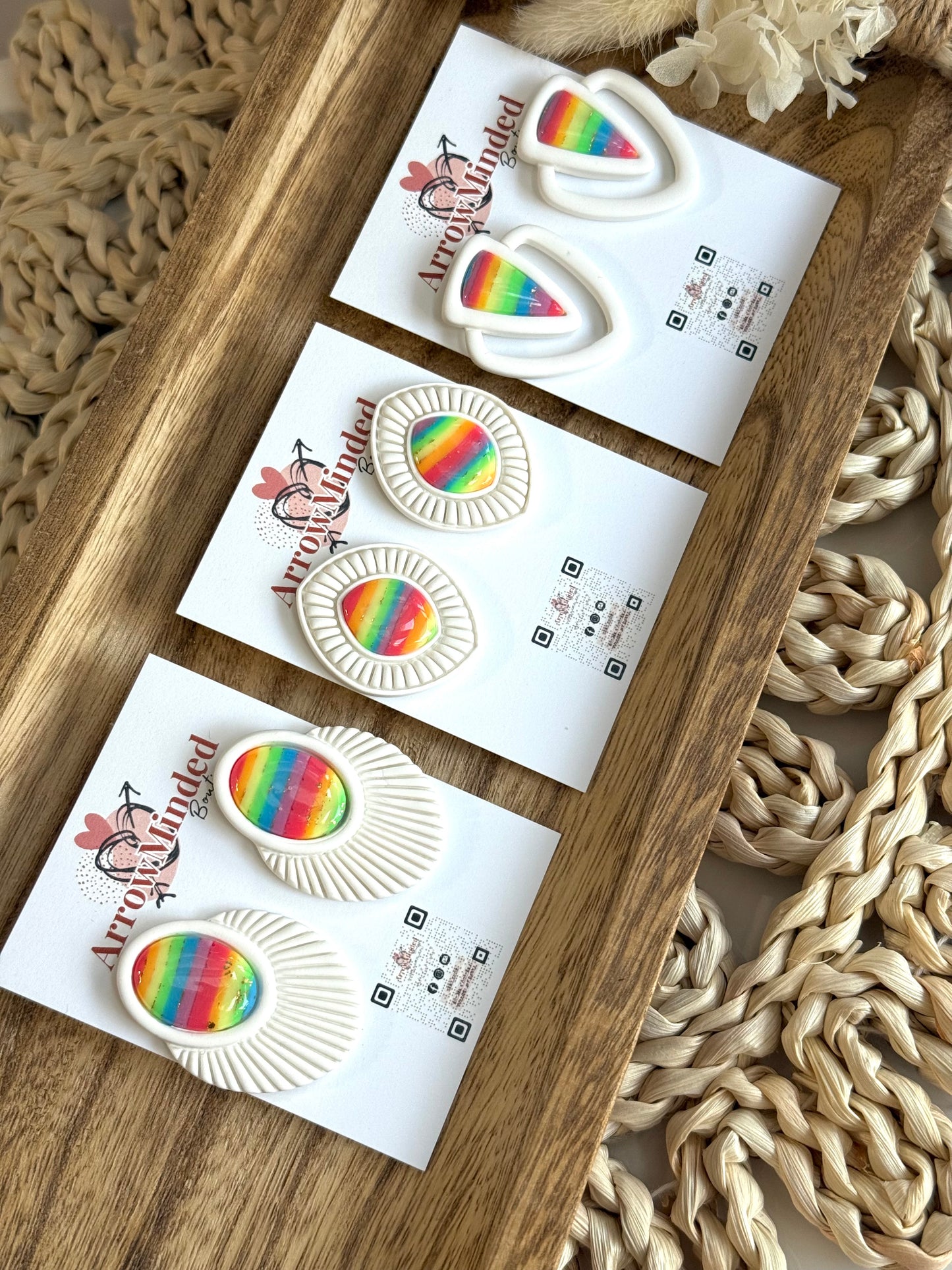 Handmade Echoes of Pride Earrings