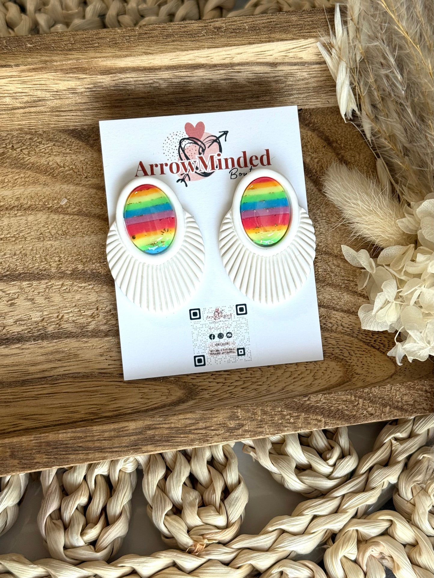 Handmade Echoes of Pride Earrings