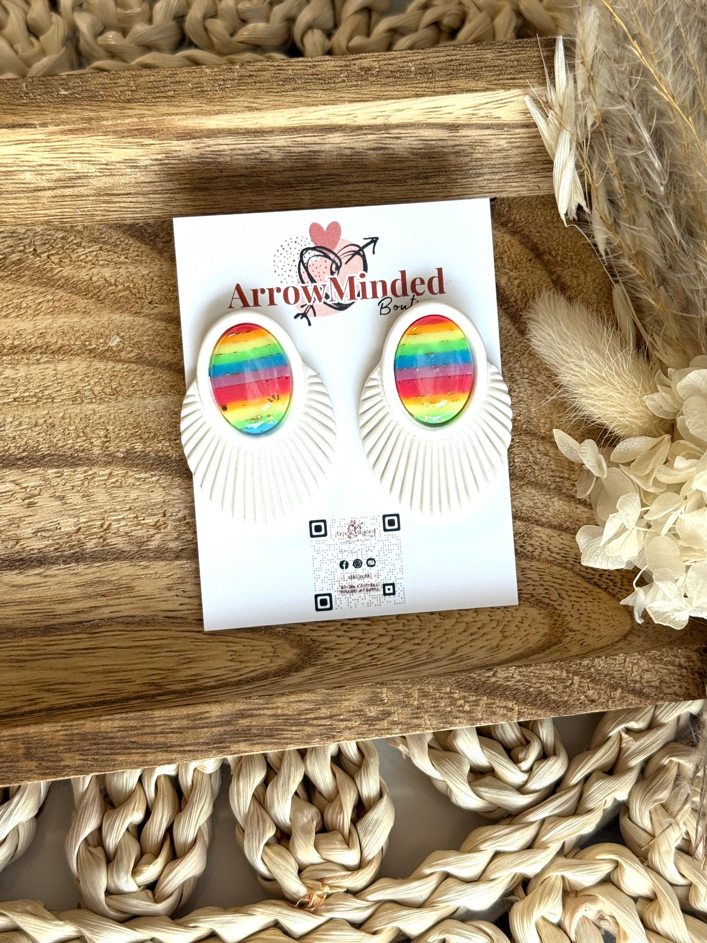 Handmade Echoes of Pride Earrings