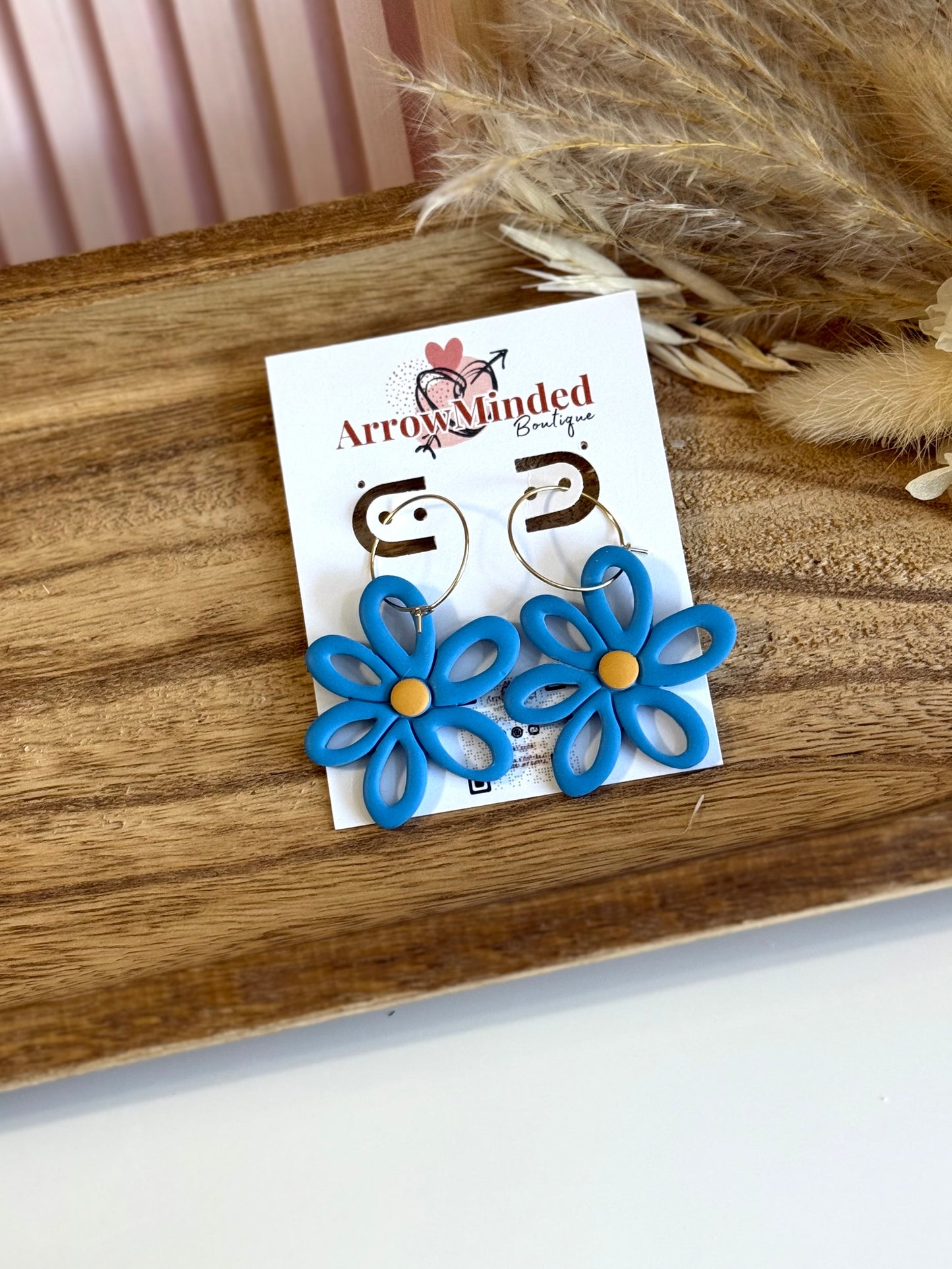 Handmade Silver Meadows Bloom Earrings