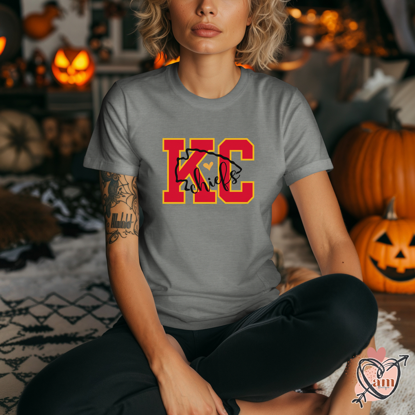 Kansas City Football Arrowhead Unisex Jersey Short Sleeve Tee