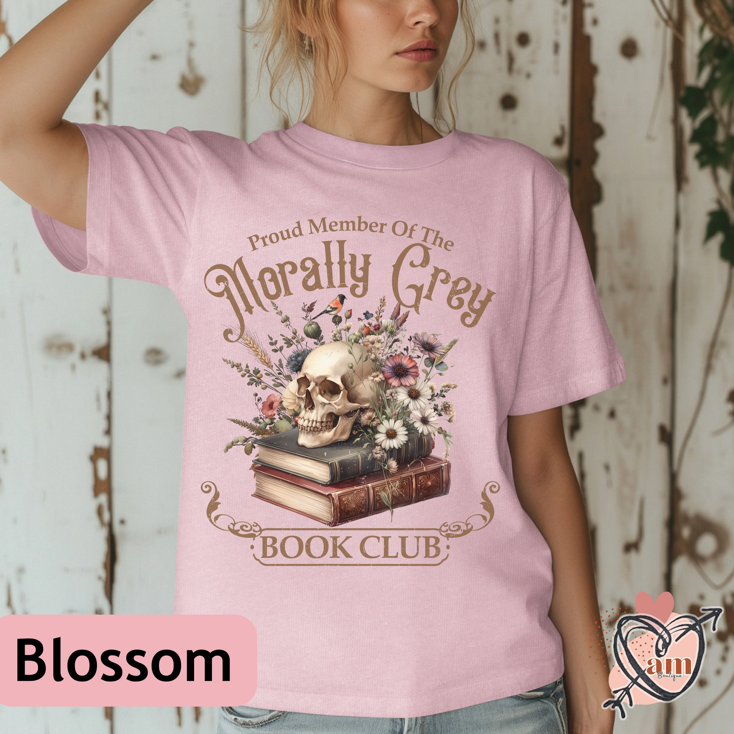 Morally Grey Book Club Shirt