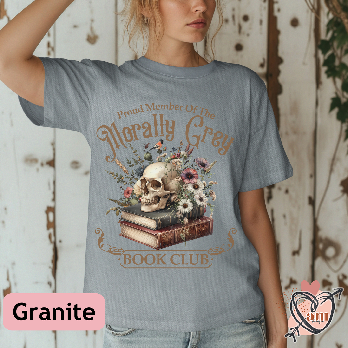 Morally Grey Book Club Shirt