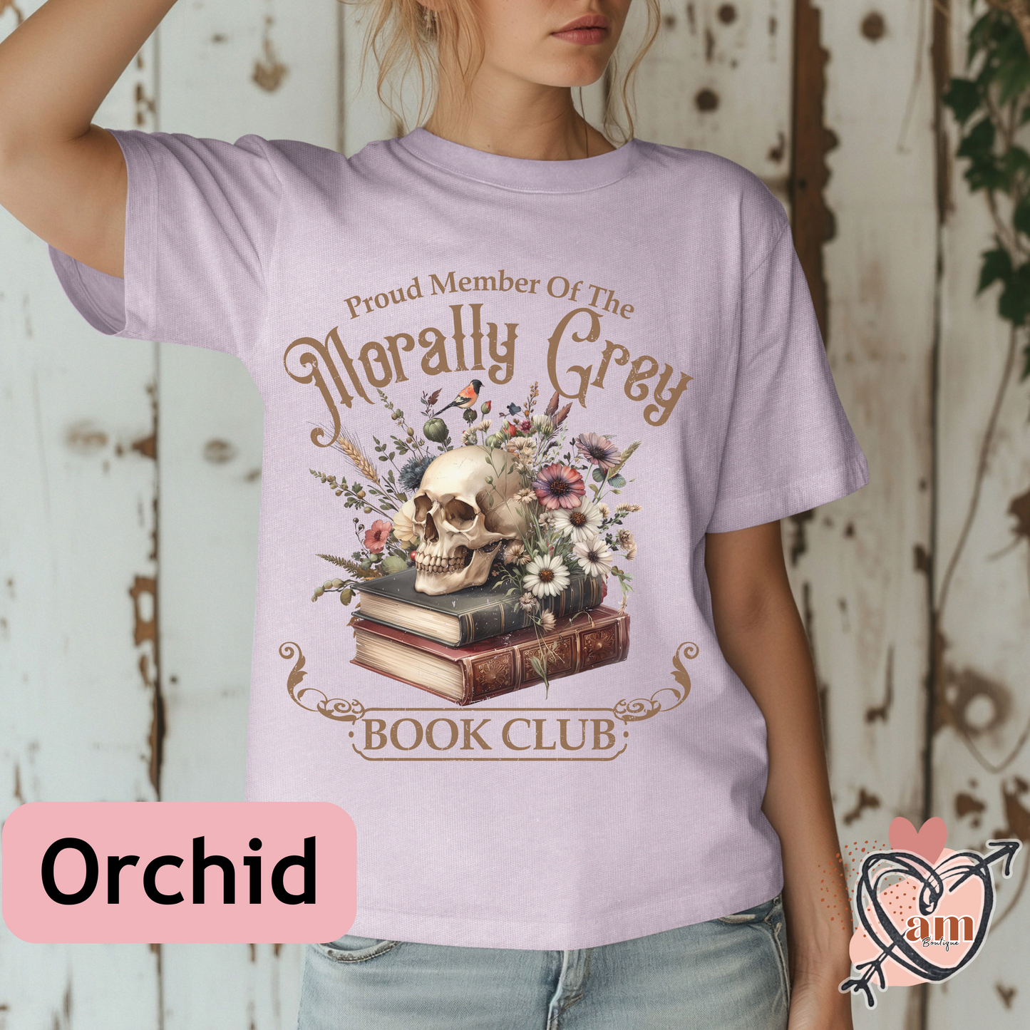Morally Grey Book Club Shirt