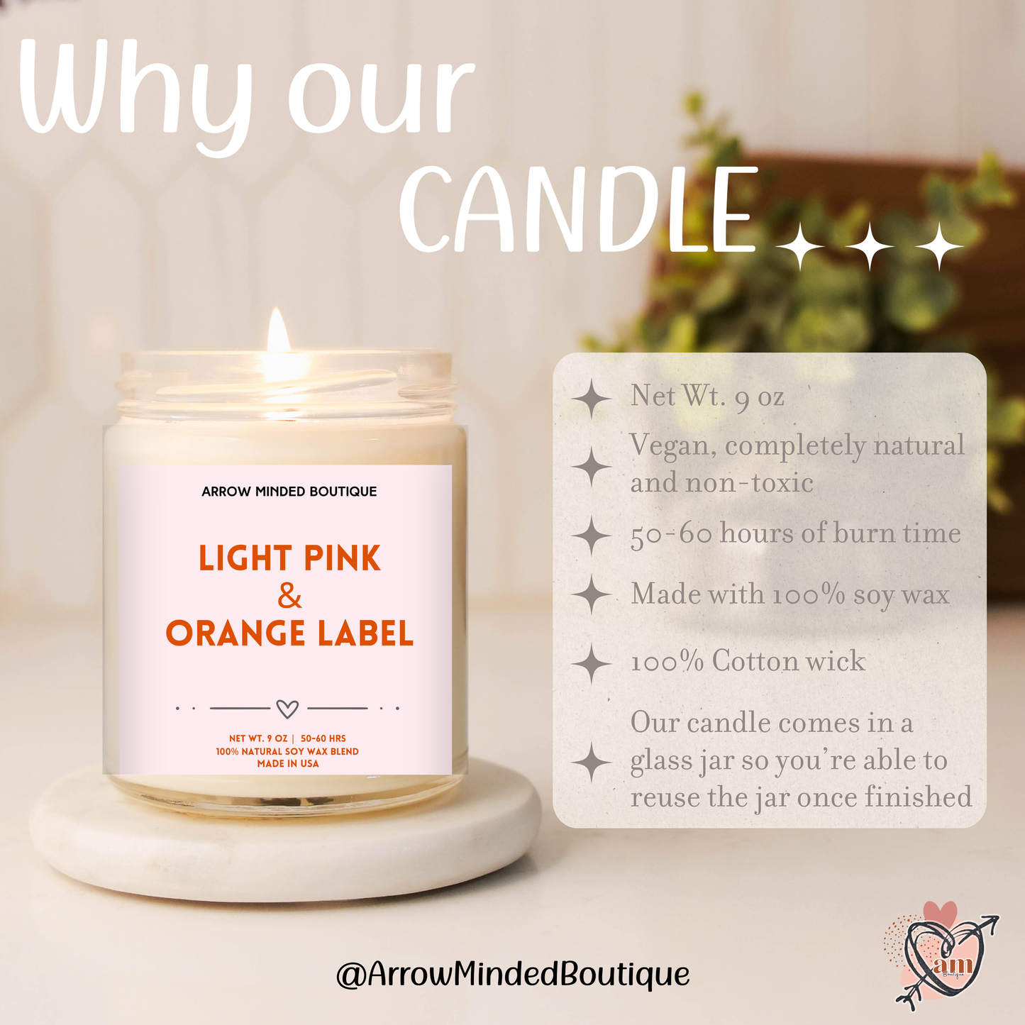 Candle "Smells Like Abandonment" Funny Label