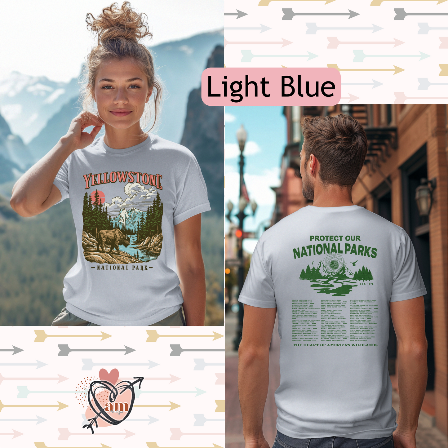 Yellowstone National Park Unisex Shirt