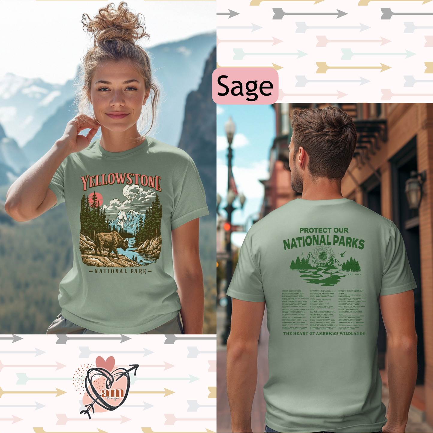 Yellowstone National Park Unisex Shirt
