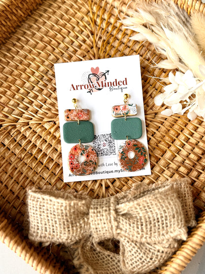 Handmade Emerald Bloom Statement Collection