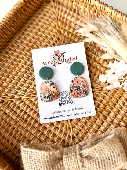 Handmade Emerald Bloom Statement Collection