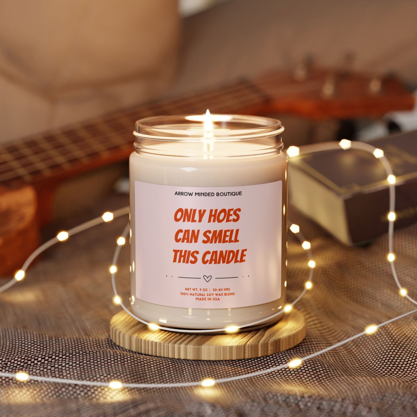 Candle Only Hoes Can Smell This Candle, Funny Candle, Friend Gift