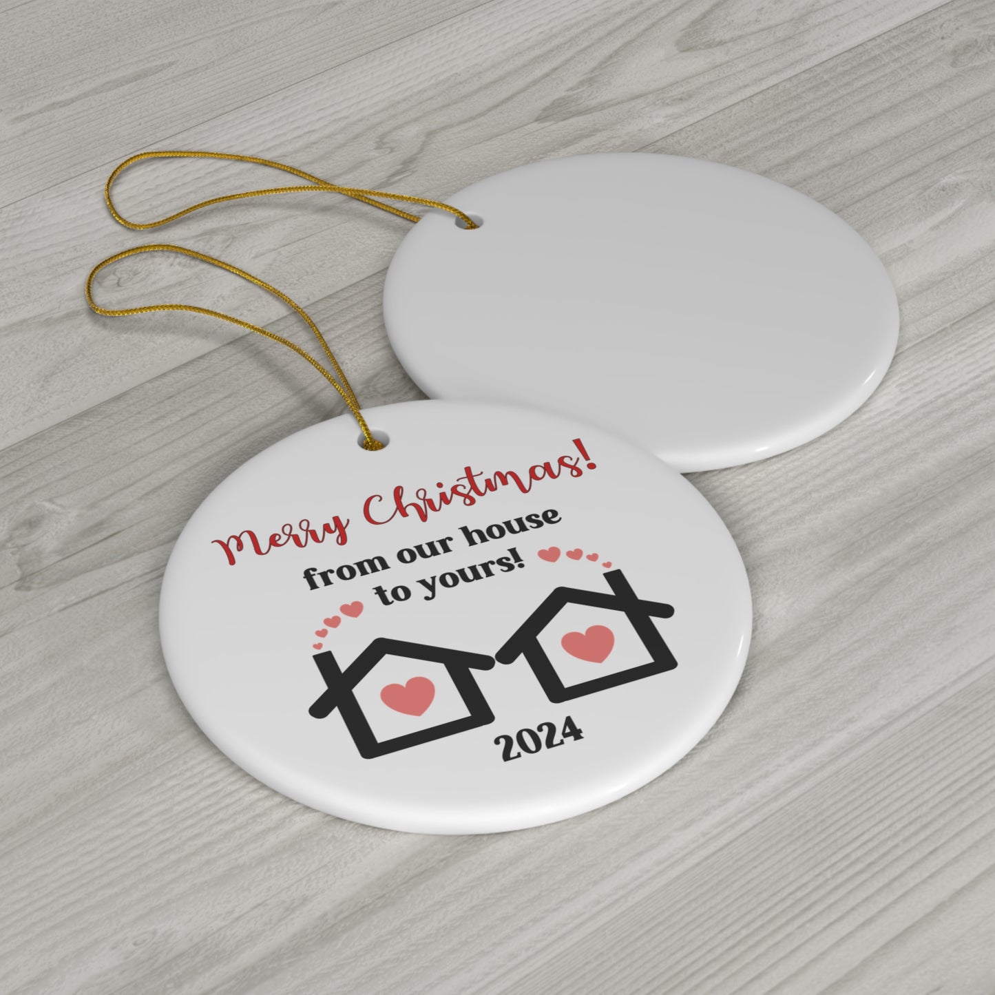 Neighbor Merry Christmas Ornament Gift