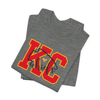 Kansas City Football Arrowhead Unisex Jersey Short Sleeve Tee