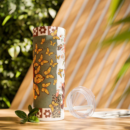 Mama Sunflower & Butterflies Tumbler, 20 oz
