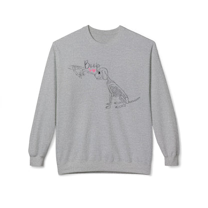 Skeleton Dog Nose Boop Sweatshirt