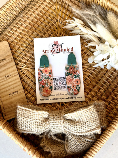 Handmade Emerald Bloom Statement Collection