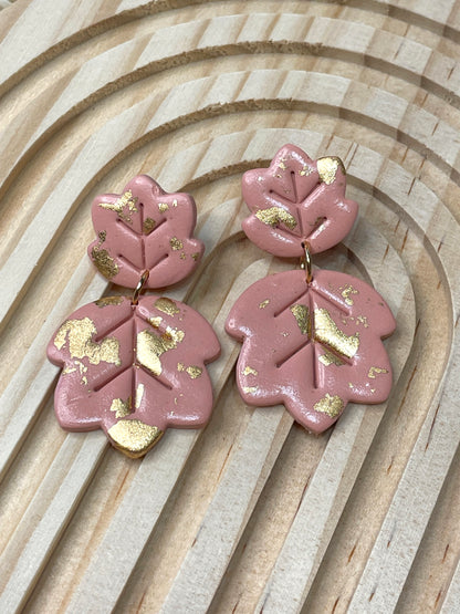Handmade Autumn’s Fall Leaf Dangles