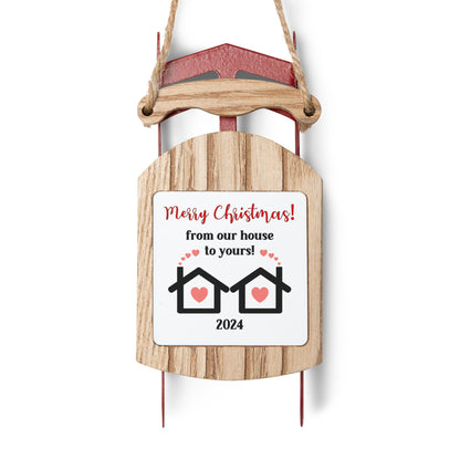 Neighbor Christmas Ornament Gift