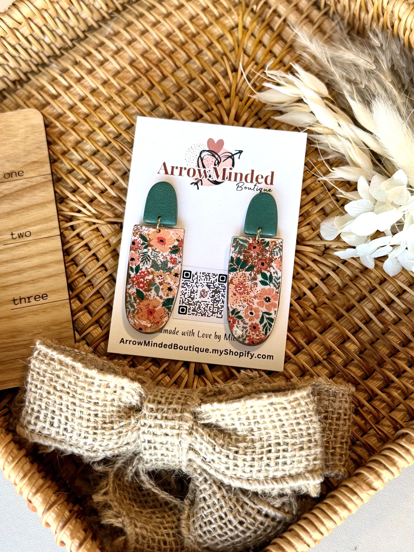 Handmade Emerald Bloom Statement Collection