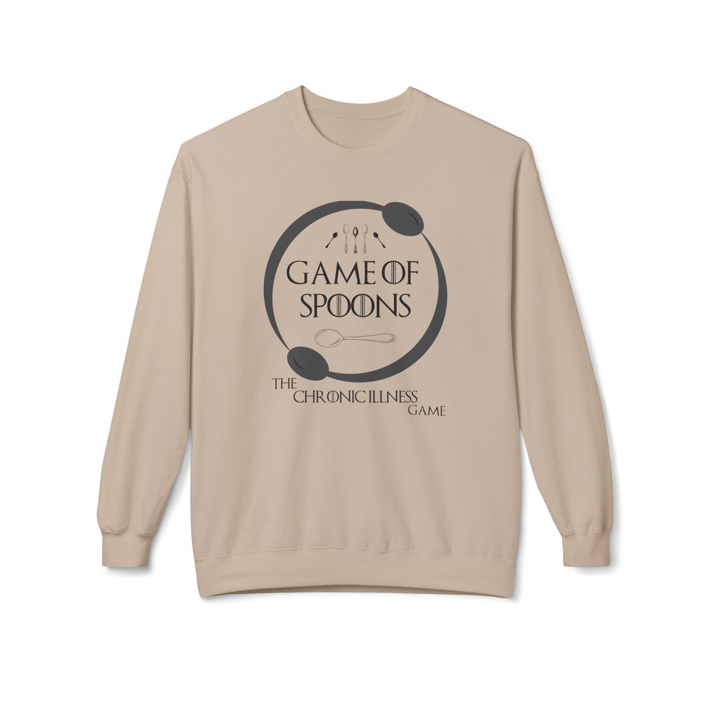 Game of Spoons - Chronic Illness Warrior Softstyle Sweatshirt