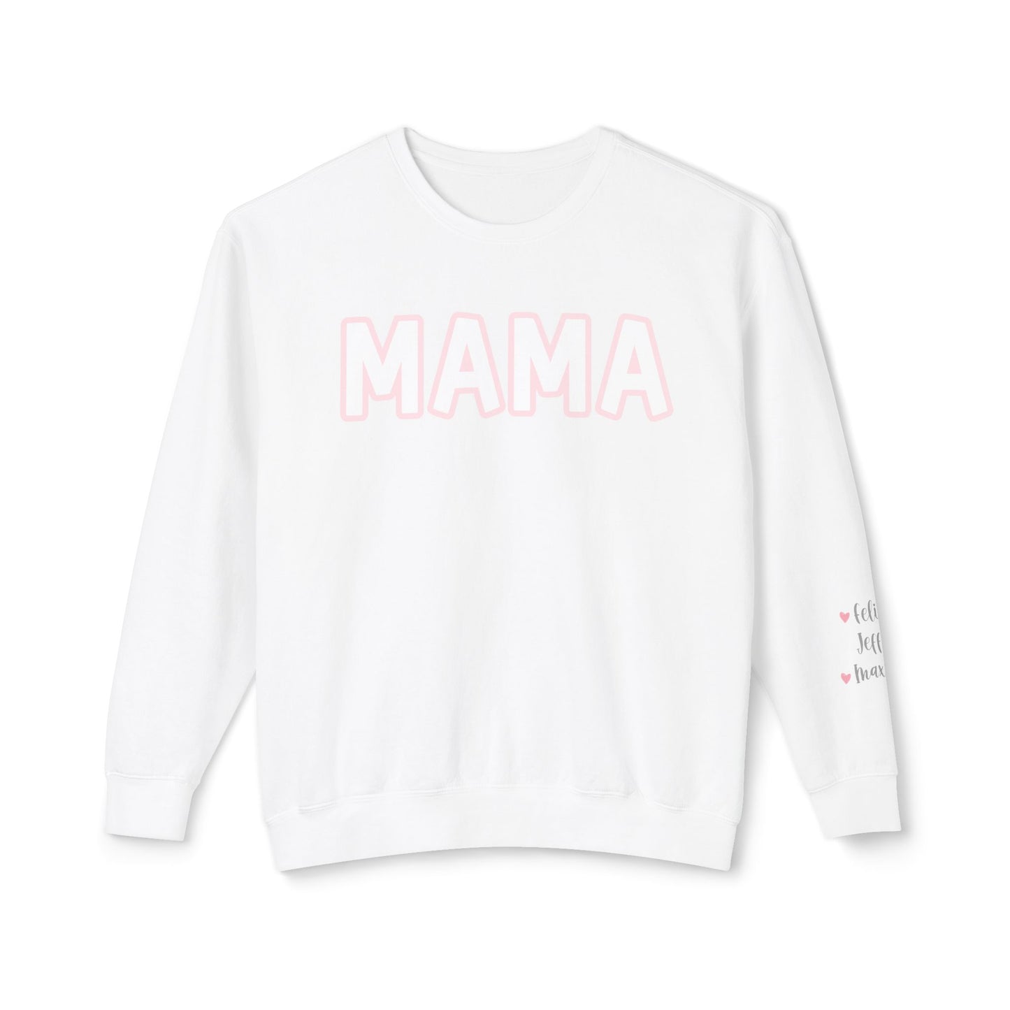 Custom Sleeve Mama Sweatshirt